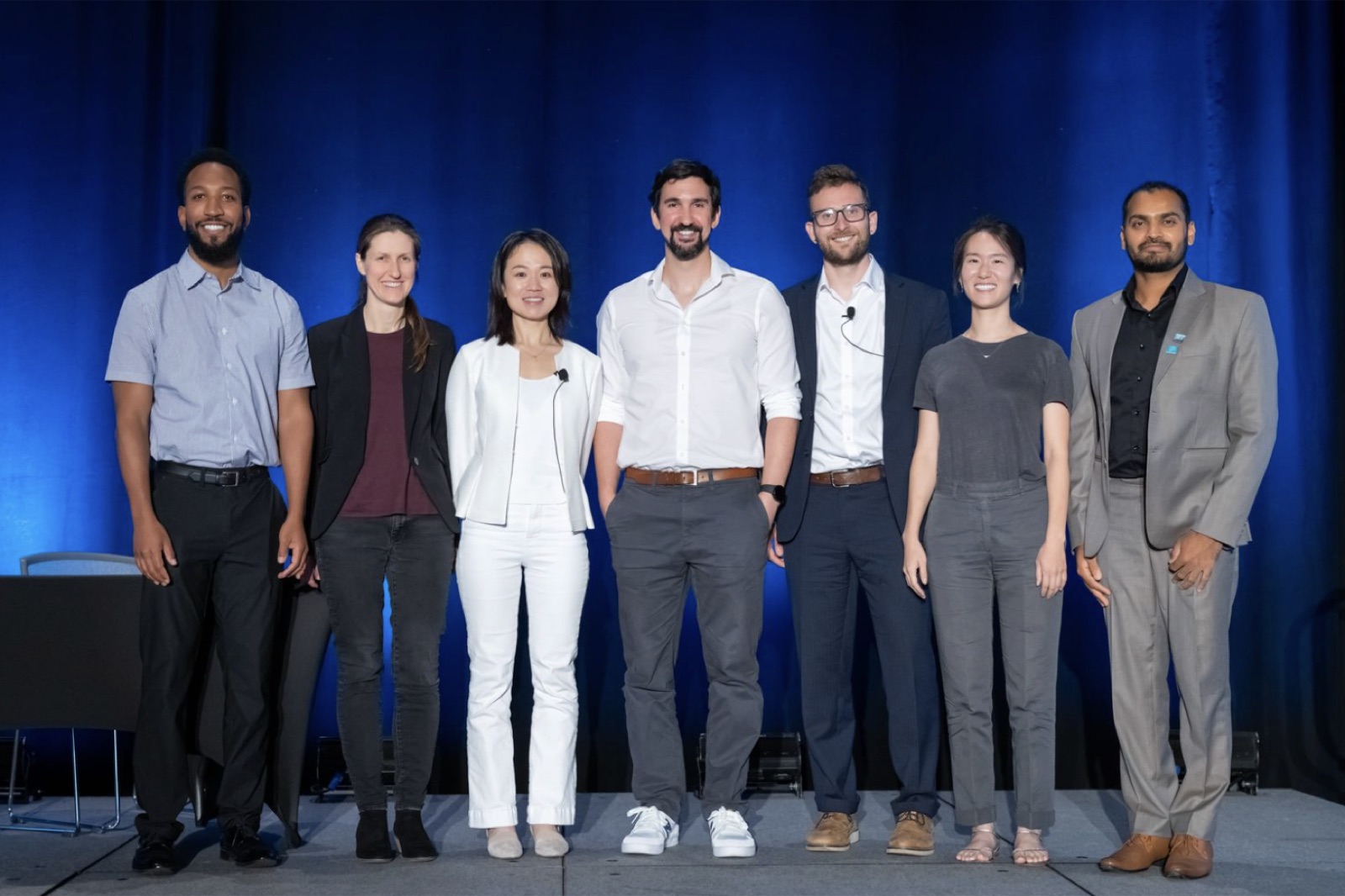 Dr Ben Miles with the Schmidt Science Fellows cohort